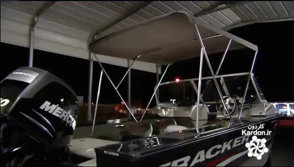 ساخت سقف قایق بادی بیمینی Bimini Boat Tops