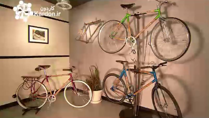 تولید دوچرخه بامبو Bamboo Bicycles